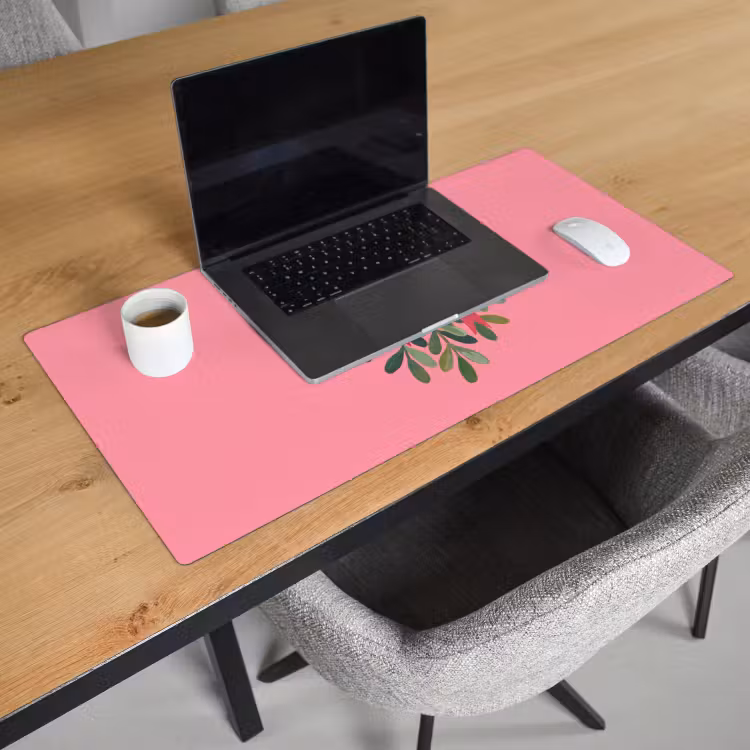 Bureau onderlegger - Plant - Lint - Roze — 3