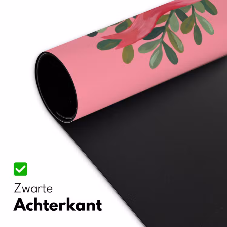 Bureau onderlegger - Plant - Lint - Roze — 5