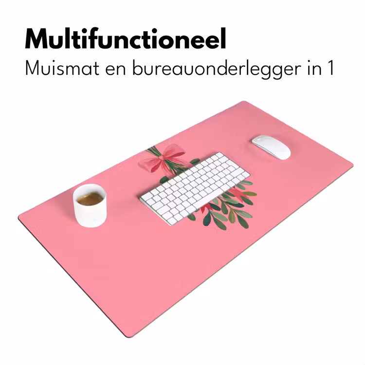 Bureau onderlegger - Plant - Lint - Roze — 7