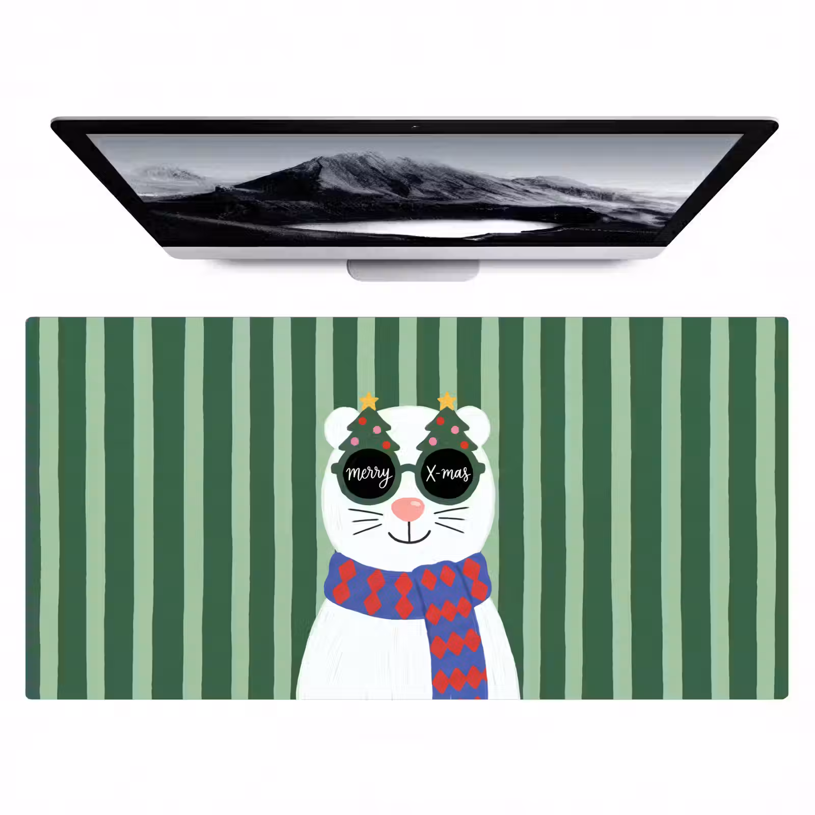 Bureau onderlegger - Dier - Winter - Cartoon — 1