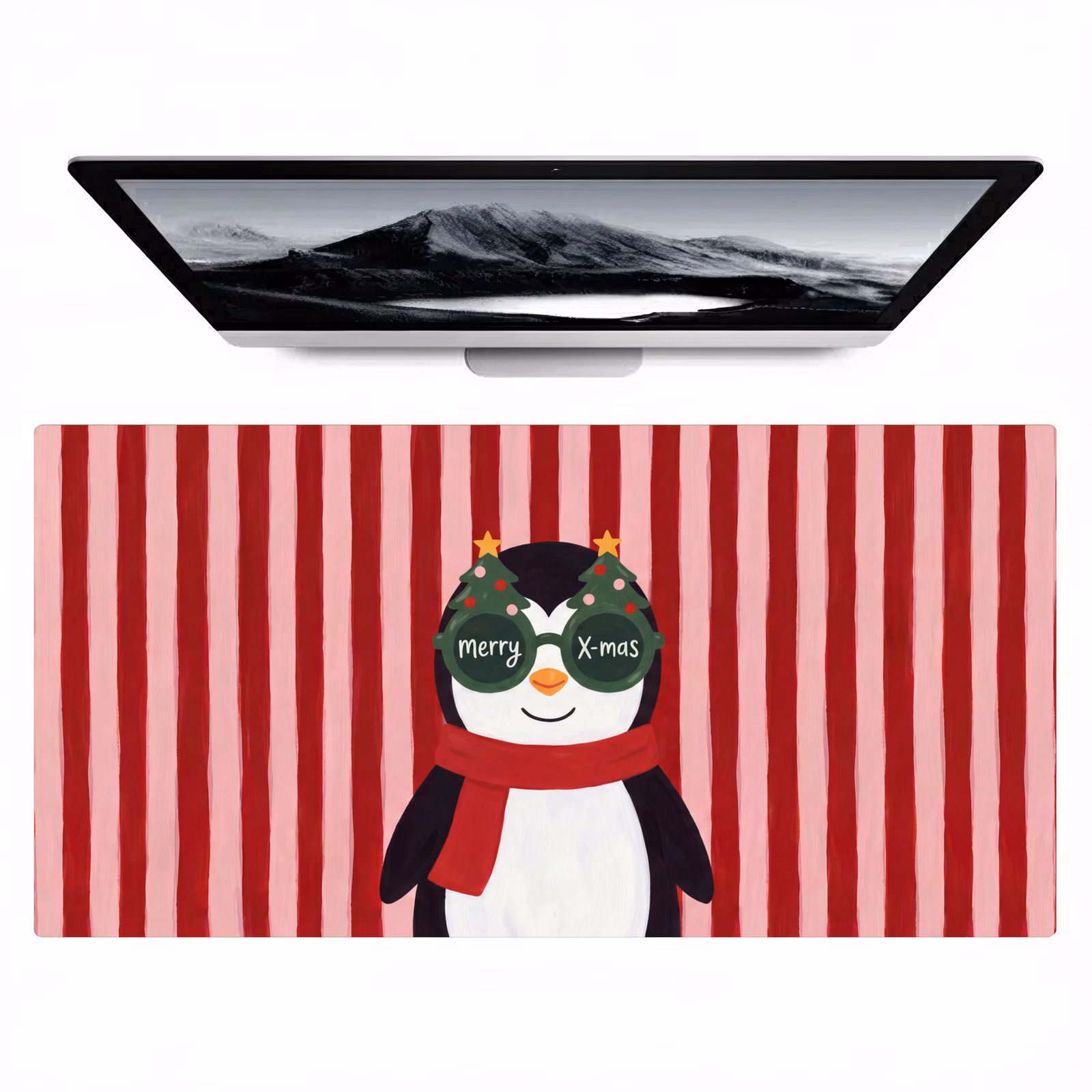 Bureau onderlegger - Pinguïn - Kerst - Illustratie — 1