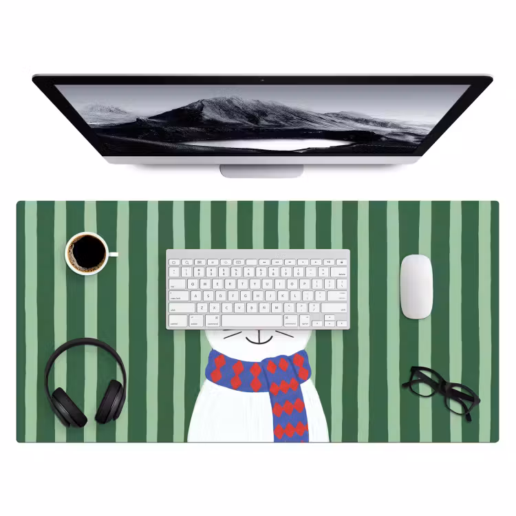 Bureau onderlegger - Dier - Winter - Cartoon — 4