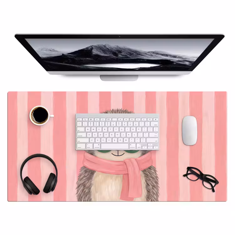 Bureau onderlegger - Egel - Kerst - Illustratie — 4