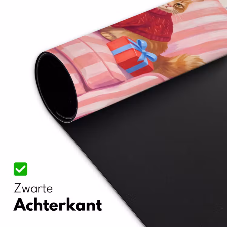 Bureau onderlegger - Kat - Kerst - Interieur — 5