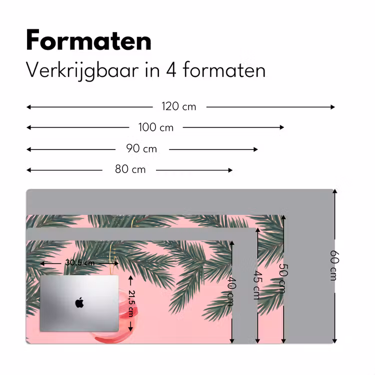 Bureau onderlegger - Kerstbal - Roze - Kerst — 8