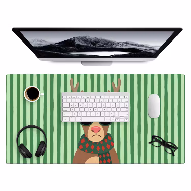 Bureau onderlegger - Rendier - Kerst - Illustratie — 4