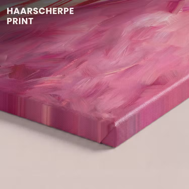 Canvas schilderij - Snoep - Hart - Roze — 5