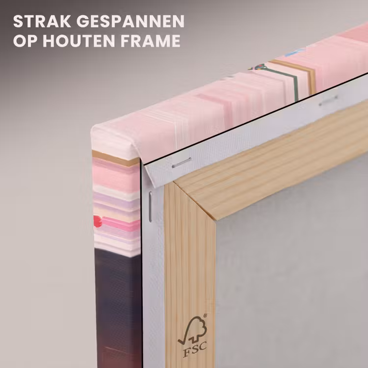Canvas schilderij - Kat - Kerst - Interieur — 7