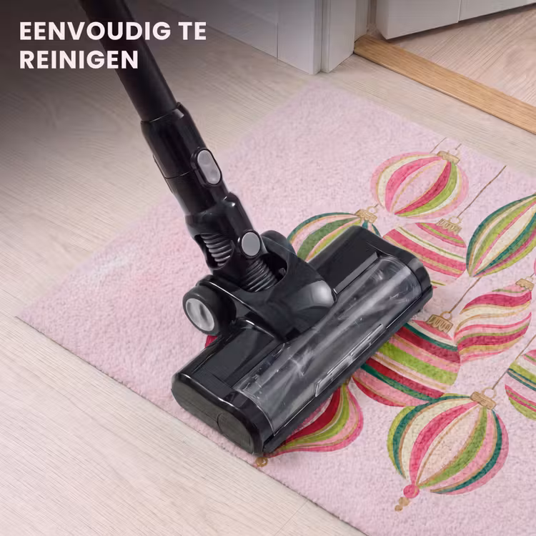 Deurmat - Kerstversiering - Gestreept - Roze — 9