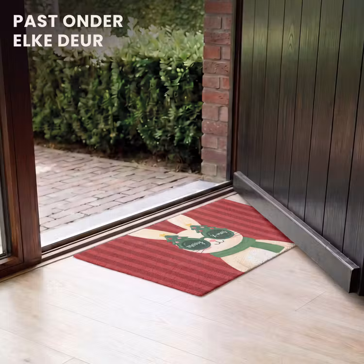 Deurmat - Konijn - Kerst - Dieren — 7