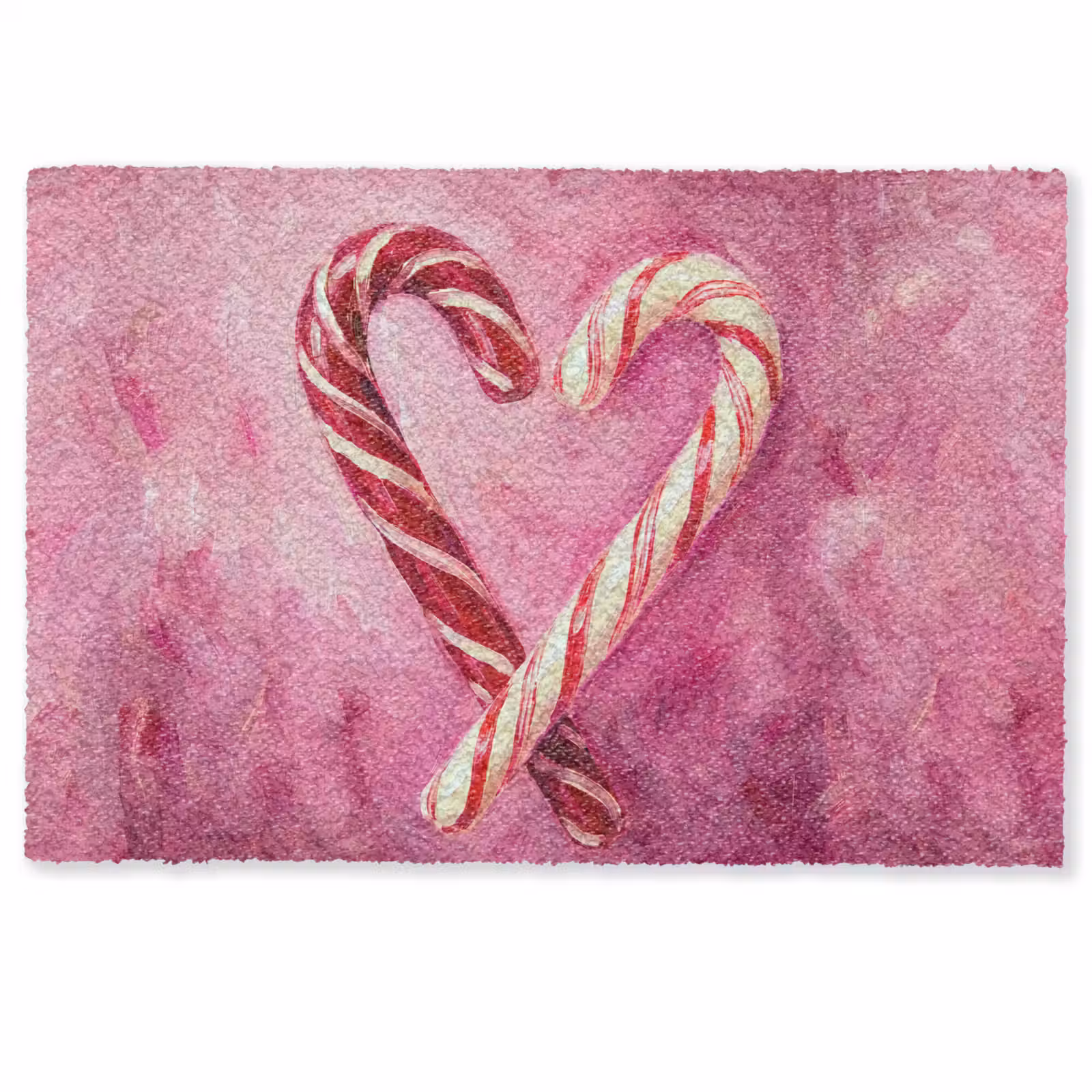 Deurmat - Snoep - Hart - Roze — 1