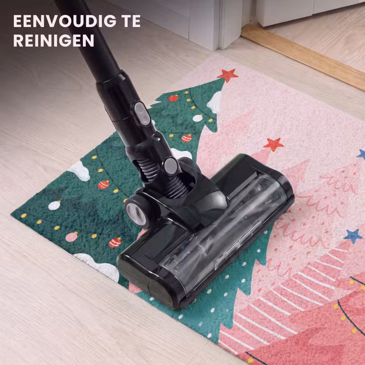 Deurmat - Kerstbomen - Illustratie - Roze — 9