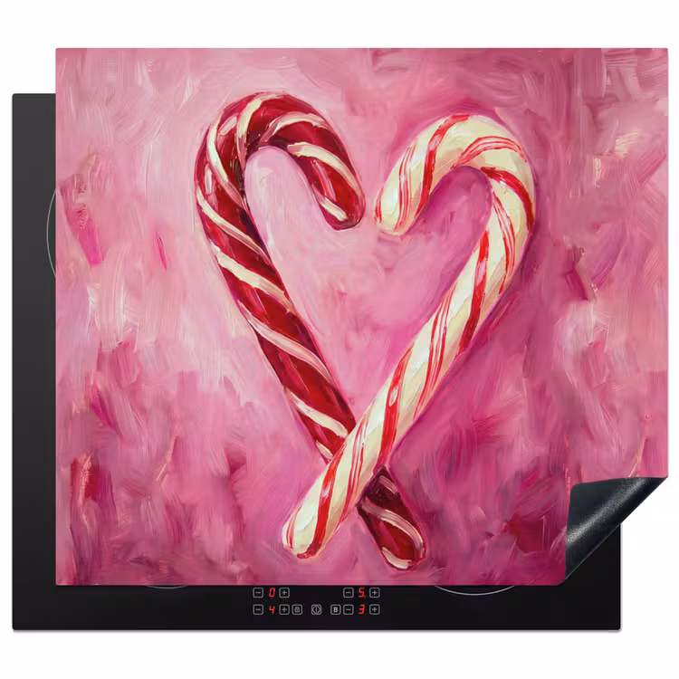 Inductie beschermer - Snoep - Hart - Roze — 1