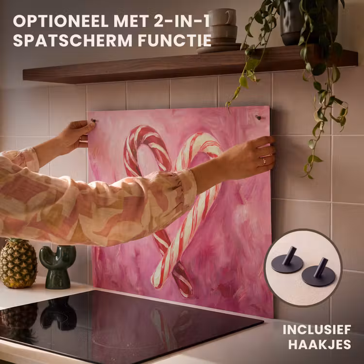 Inductie beschermer - Snoep - Hart - Roze — 10