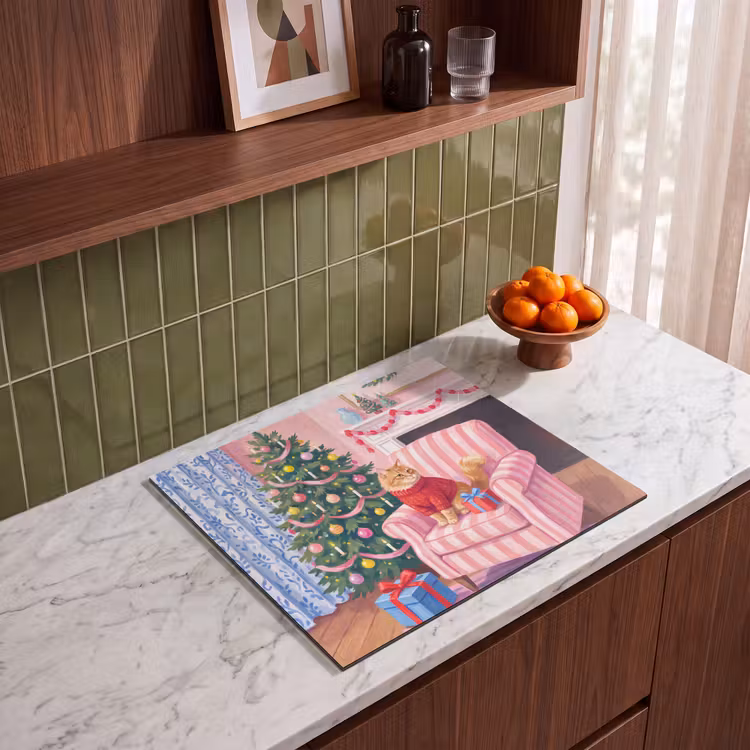 Inductie beschermer - Kat - Kerst - Interieur — 8