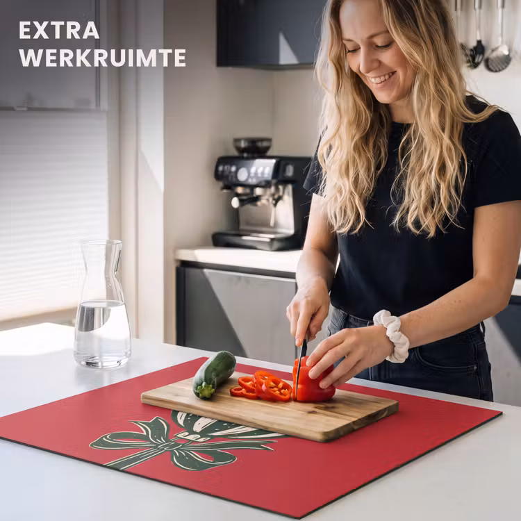 Inductie beschermer - Kerstbal - Kerst - Rood — 4