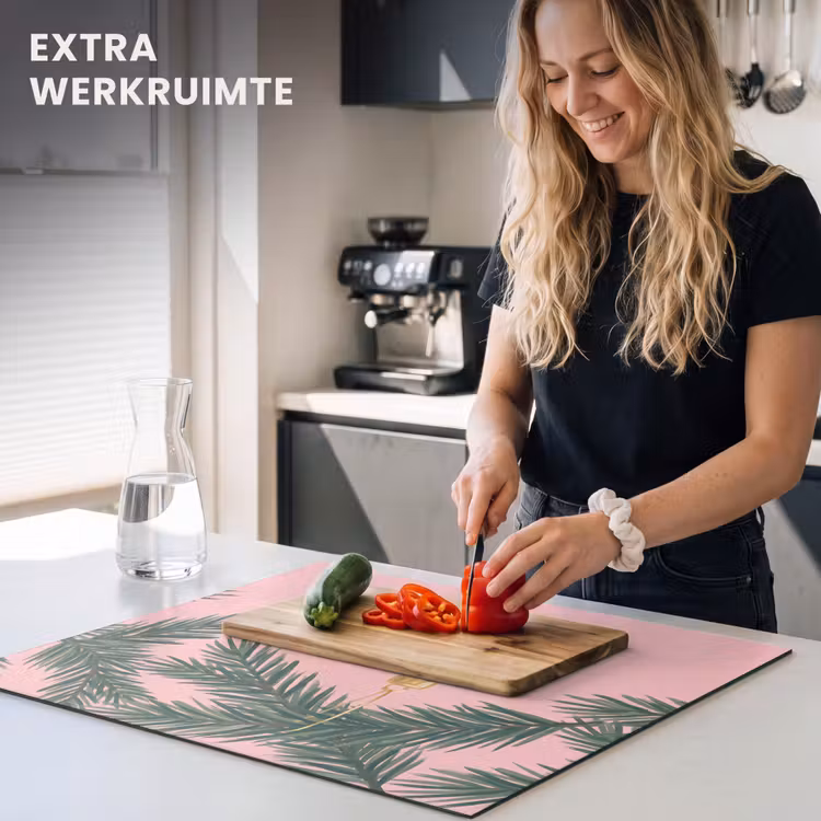 Inductie beschermer - Kerstbal - Roze - Kerst — 4