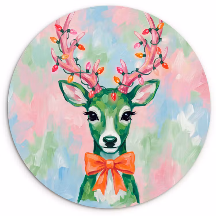 Muurcirkel - Hert - Kerst - Dieren — 1