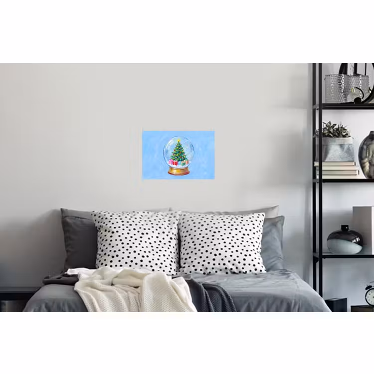 Muursticker - Sneeuwbol - Kerst - Cadeaus — 5