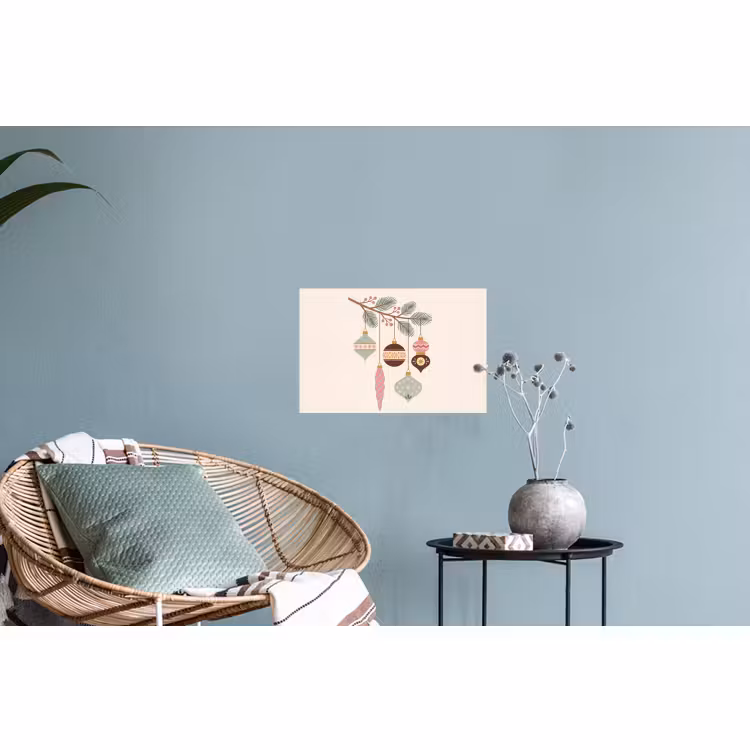 Muursticker - Kerst - Ornamenten - Tak — 4