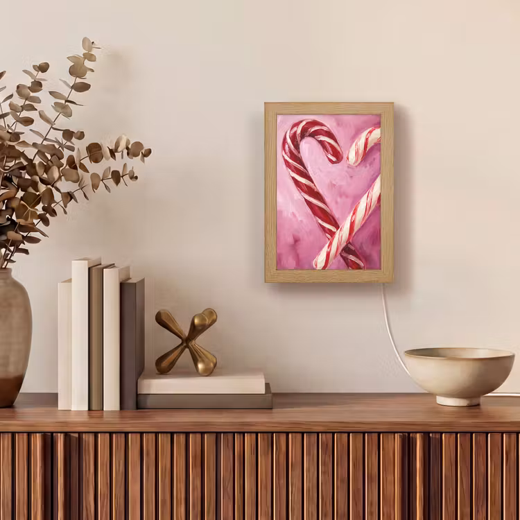 Gepersonaliseerde Lightbox - Snoep - Hart - Roze — 4