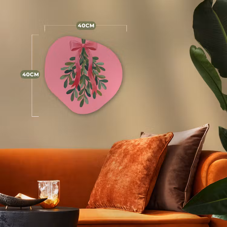 Organisch schilderij - Forex - Plant - Lint - Roze — 4