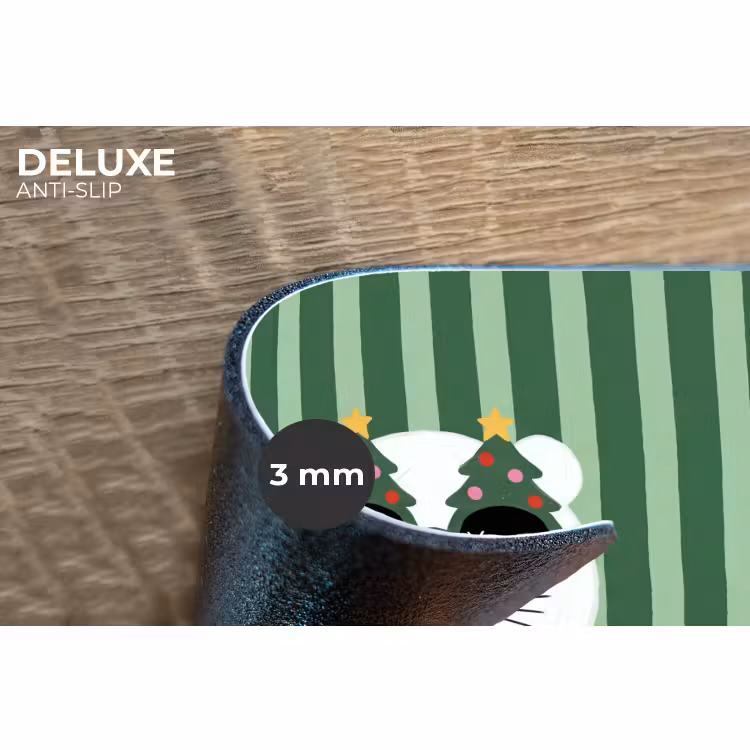 Placemat - 6 stuks - Dier - Winter - Cartoon — 4