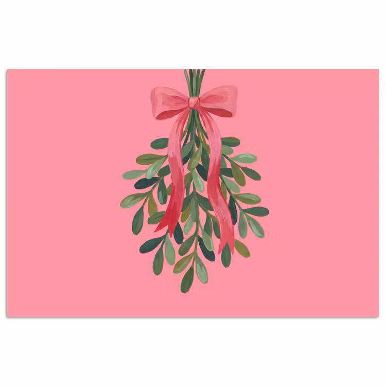 Poster - Plant - Lint - Roze
