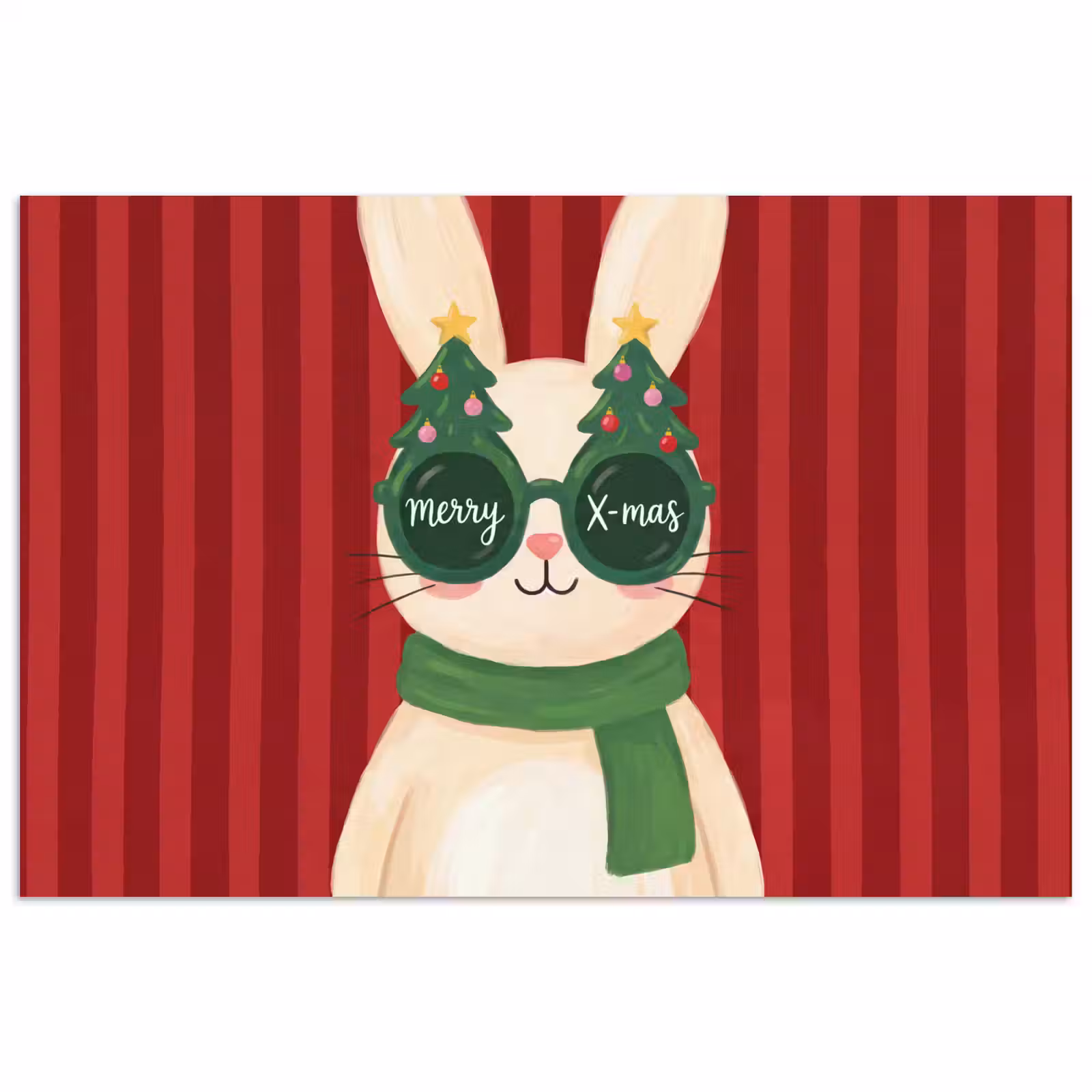 Poster - Konijn - Kerst - Dieren — 1