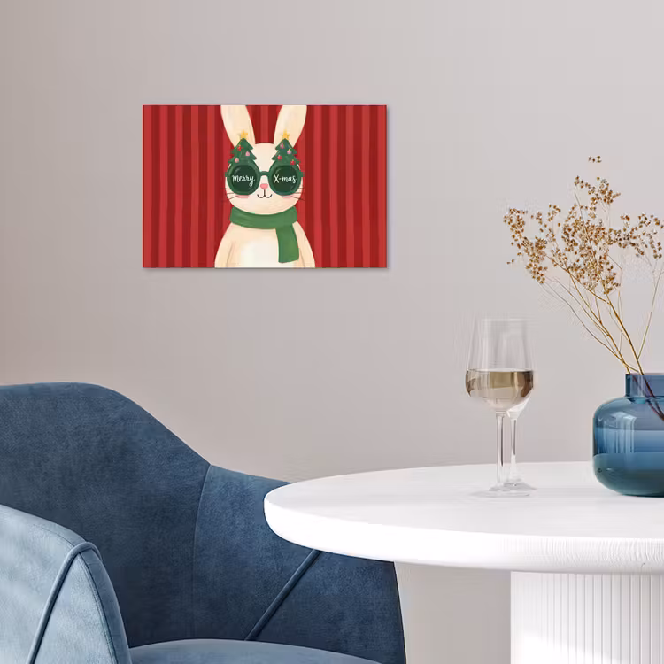 Poster - Konijn - Kerst - Dieren — 4