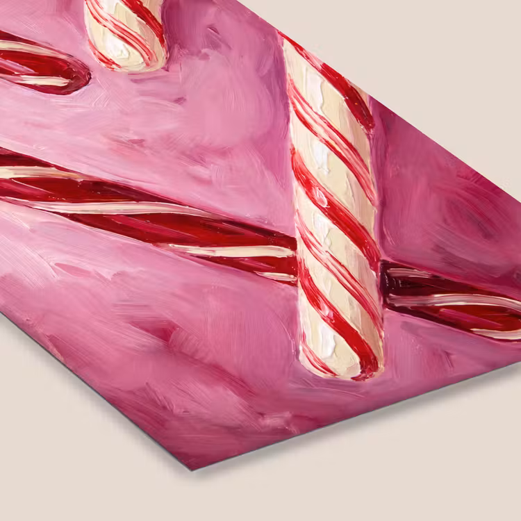 Poster met lijst - Snoep - Hart - Roze — 7