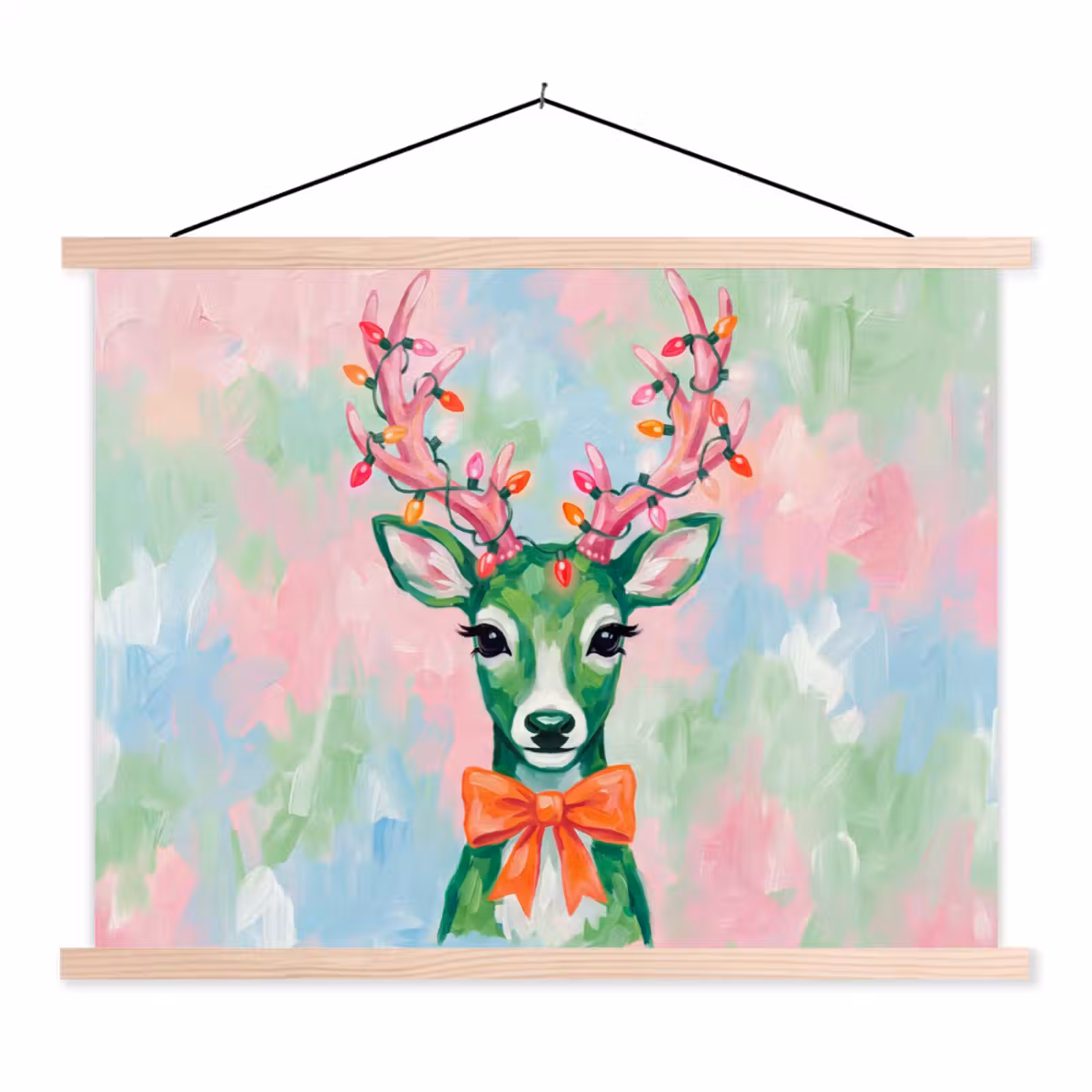 Schoolplaat - Hert - Kerst - Dieren — 1