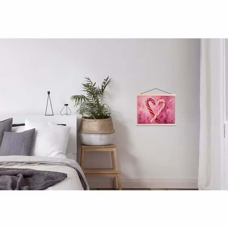 Schoolplaat - Snoep - Hart - Roze — 2