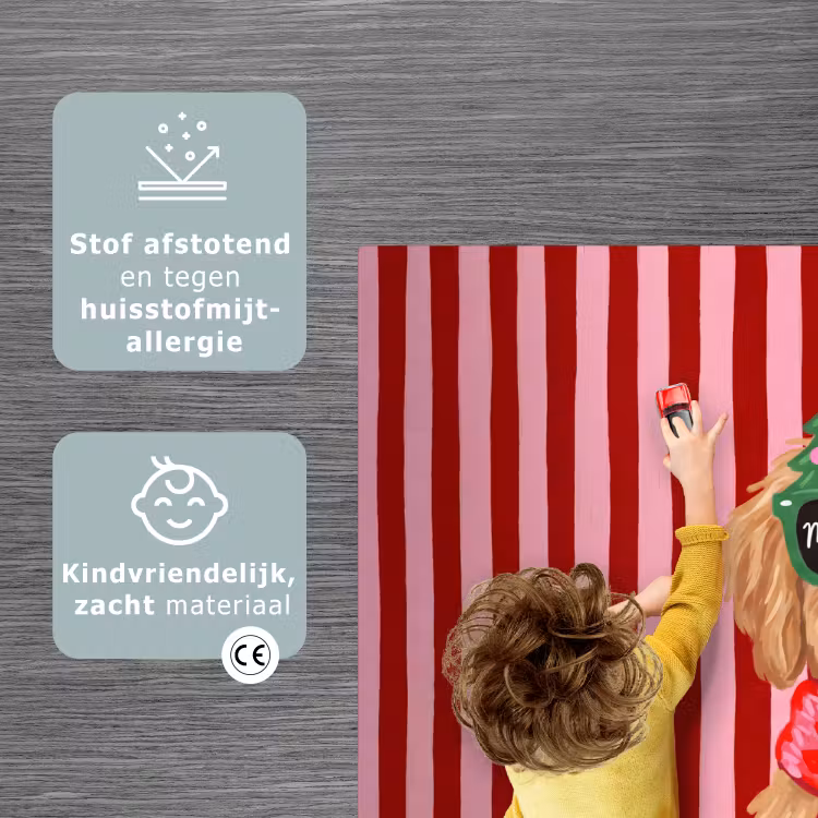 Speelkleed - Hond - Kerst - Rood — 3