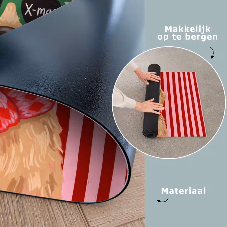 Speelkleed - Hond - Kerst - Rood — 6