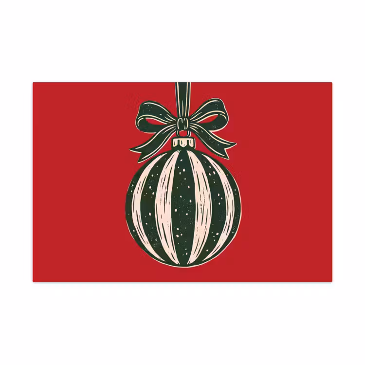 Speelkleed - Kerstbal - Kerst - Rood