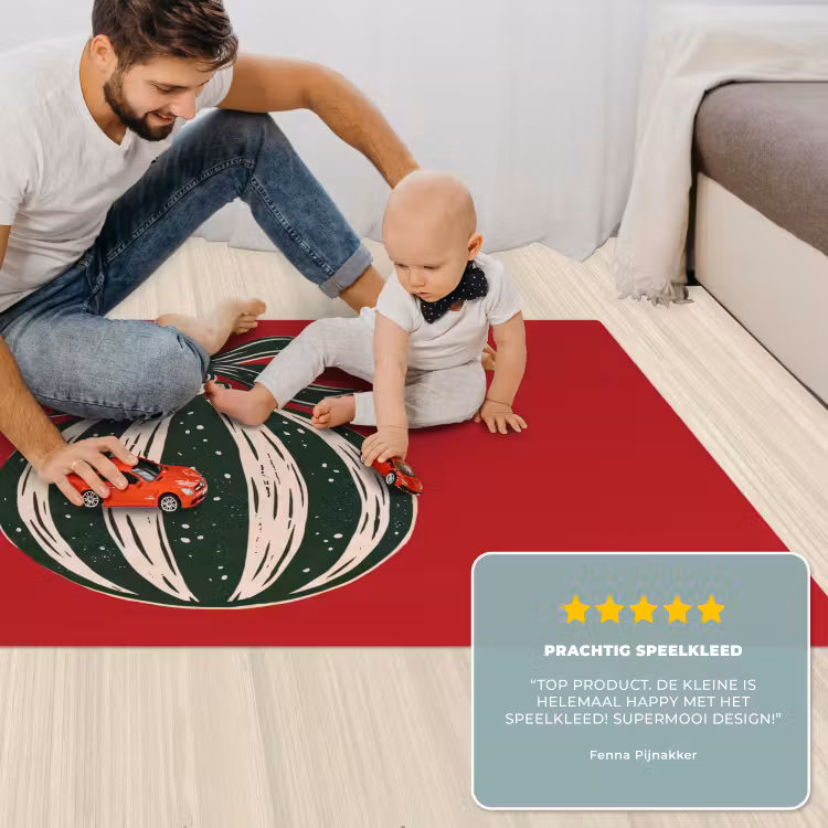 Speelkleed - Kerstbal - Kerst - Rood — 5