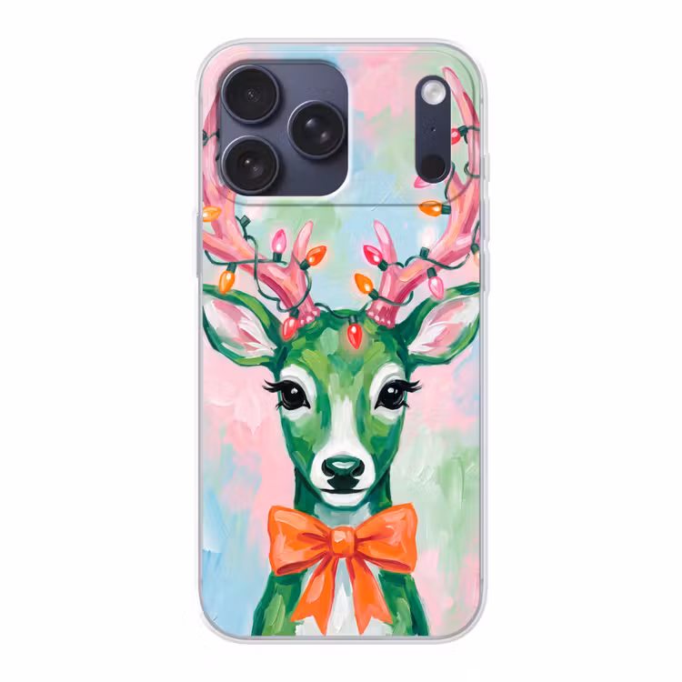 Telefoonhoesje Softcase - Hert - Kerst - Dieren — 1