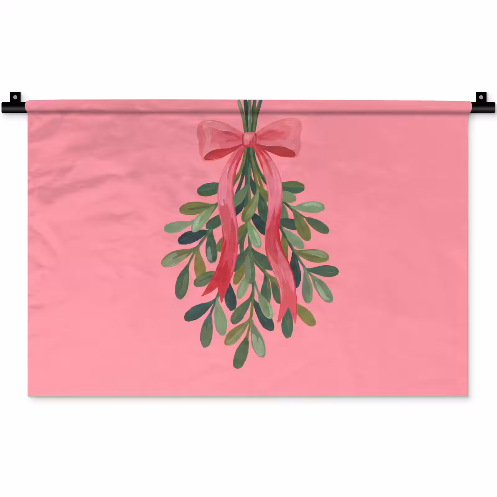 Wandkleed - Plant - Lint - Roze — 1