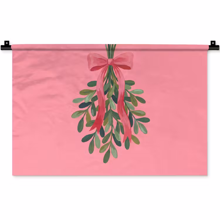 Wandkleed - Plant - Lint - Roze