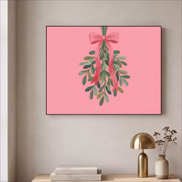 Art Frame - Plant - Lint - Roze — 5