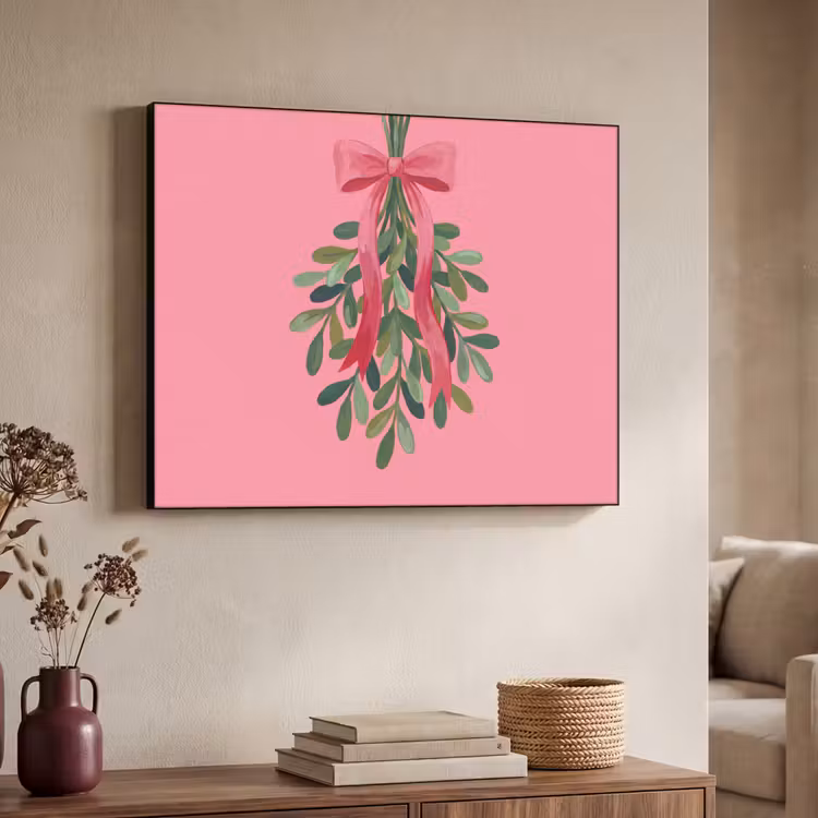 Art Frame - Plant - Lint - Roze — 7