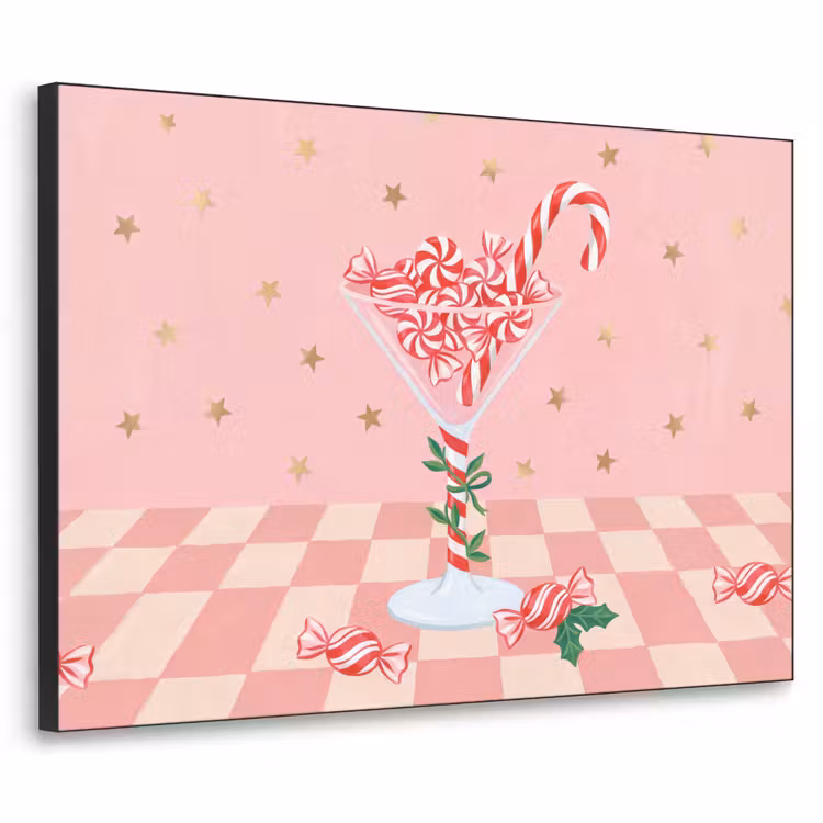 Art Frame - Snoep - Glas - Roze — 1