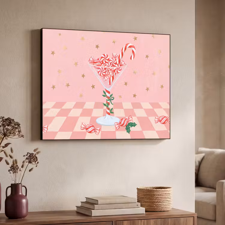 Art Frame - Snoep - Glas - Roze — 7
