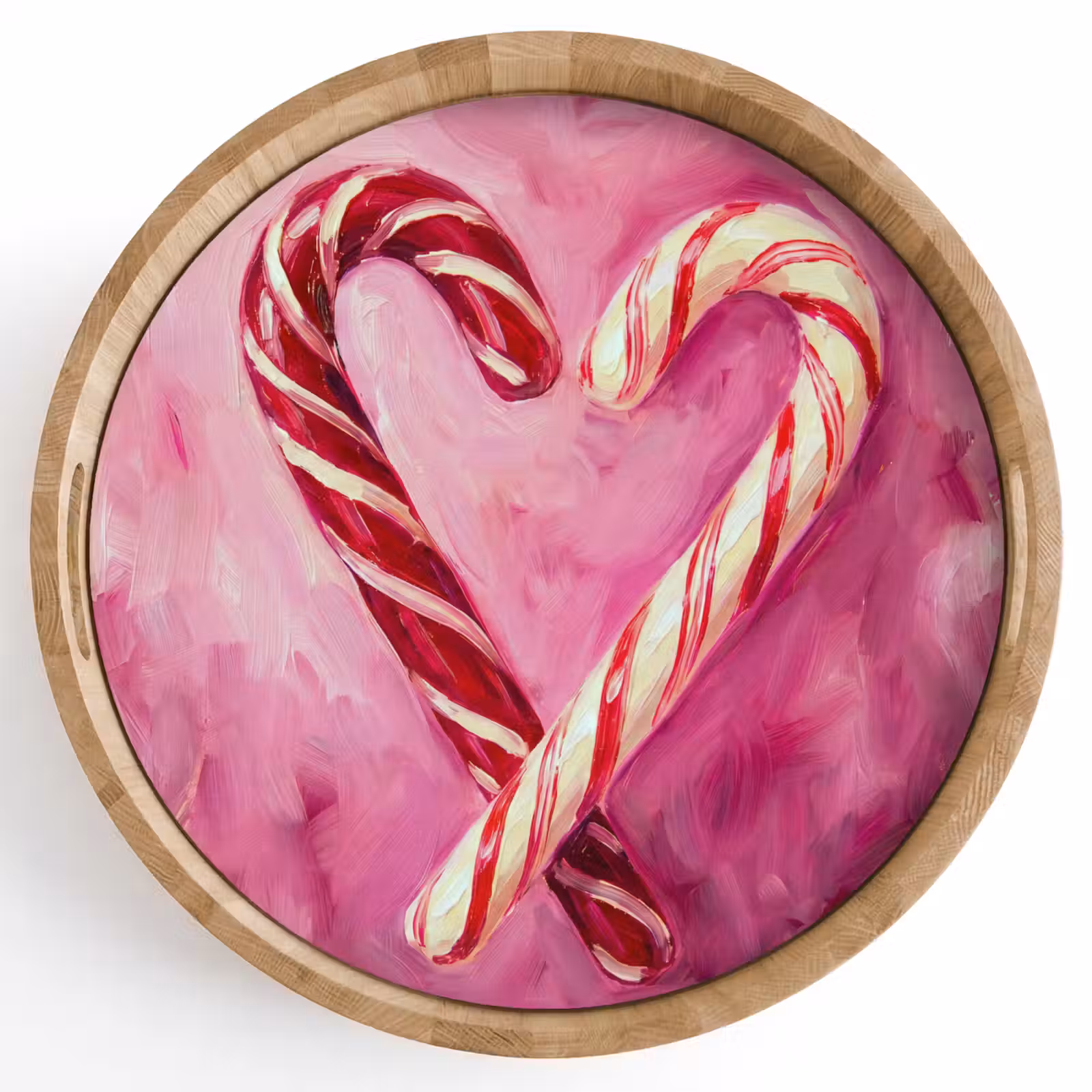 Dienblad - Snoep - Hart - Roze — 1