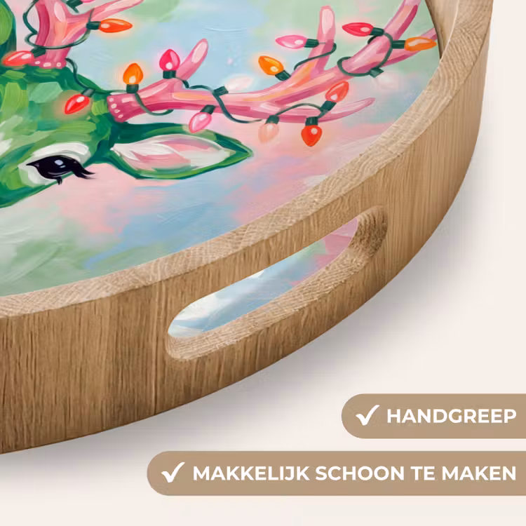 Dienblad - Hert - Kerst - Dieren — 5