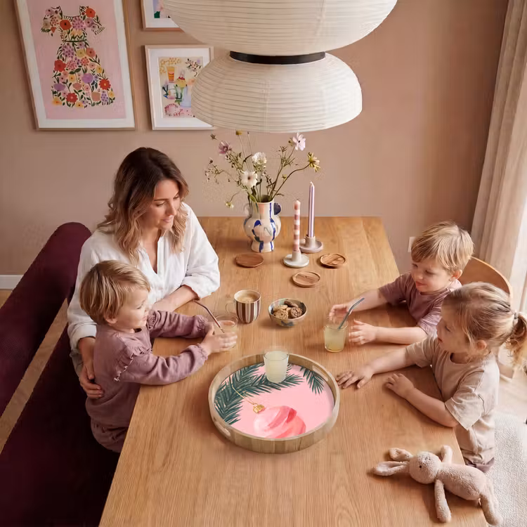 Dienblad - Kerstbal - Roze - Kerst — 7