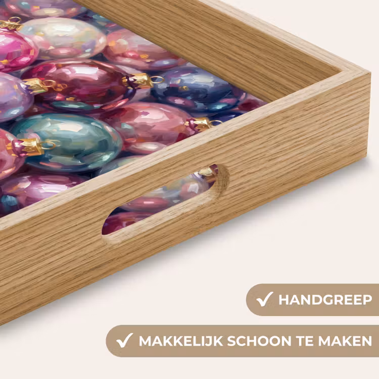 Dienblad - Kerstdecoratie - Kleurrijk - Feest — 5
