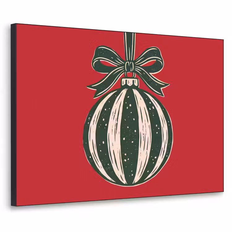 Art Frame - Kerstbal - Kerst - Rood