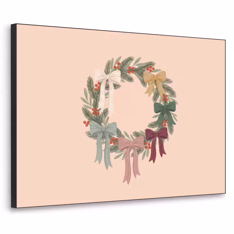Art Frame - Kerstkrans - Strikken - Kerst